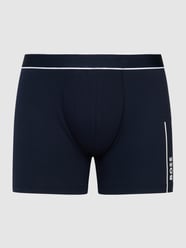 Boxershort met labeldetail van BOSS Blauw / turquoise - 48