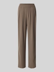 Hose mit weitem Bein und elastischem Bund von Emporio Armani Beige - 9