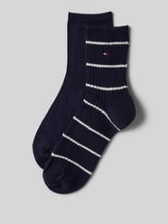 Socken mit Logo-Stitching im 2er-Pack von Tommy Hilfiger Blau - 2