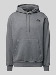 Hoodie mit Label-Print von The North Face Grau - 37