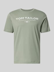 T-shirt o kroju regular fit z czystej bawełny od Tom Tailor - 3