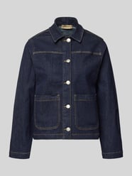 Jeansjack met knoopsluiting, model 'KIMBERLY' van Soyaconcept - 2