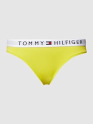 Slip mit Logo-Bund von TOMMY HILFIGER Gelb - 39