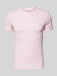 T-Shirt mit Label-Stitching von Polo Ralph Lauren Rosa - 11