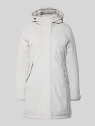 Parka z kapturem i wpuszczanymi kieszeniami od camel active - 4