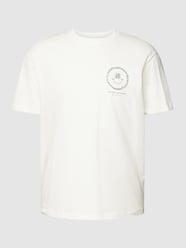 Relaxed Fit T-Shirt mit Statement-Print von Tom Tailor Denim Weiß - 17