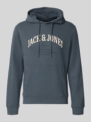 Regular Fit Hoodie aus Baumwoll-Mix Modell 'Denver' von JACK & JONES - 46