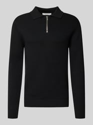 Regular fit gebreide pullover van biologisch katoen, model 'DANE' van SELECTED HOMME - 3