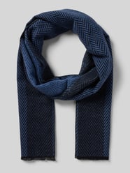 Sjaal van viscose in all-over look van Christian Berg Men - 30