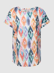 T-shirt met all-over motief van Christian Berg Woman - 32