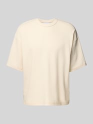 Oversized T-Shirt mit geripptem Rundhalsausschnitt von REVIEW - 32
