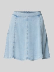 Jeansrock aus Lyocell mit Teilungsnähten von My Essential Wardrobe - 8