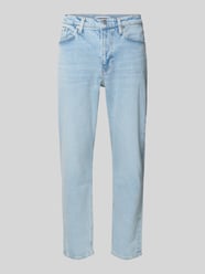 Dżinsy o kroju tapered fit z Mieszanka bawełny ekologicznej Model 'MAAKX' od ARMEDANGELS - 8