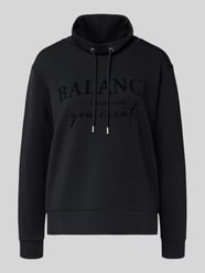 Relaxed Fit Pullover mit Statement-Print von Christian Berg Woman - 28