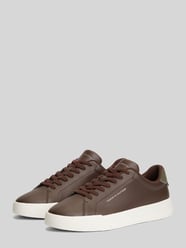 Sneaker aus Leder-Textil-Mix mit Label-Schriftzug von Tommy Hilfiger - 14