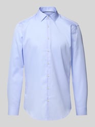 Slim fit zakelijk overhemd met knoopsluiting van Jake*s - 7