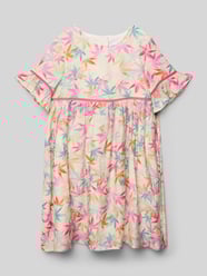 Kleid mit Rundhalsausschnitt von Happy Girls - 30