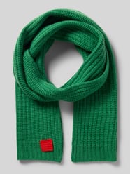 Schal mit kontrastfarbenem Label-Patch von MAX&Co. - 47