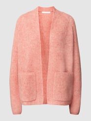 Strickjacke mit Eingrifftaschen von Joseph Janard Orange - 16