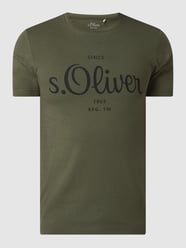 T-Shirt aus Bio-Baumwolle  von s.Oliver RED LABEL Grün - 39