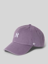 Basecap mit Label-Stitching Modell 'New York Yankees' von '47 Lila - 31