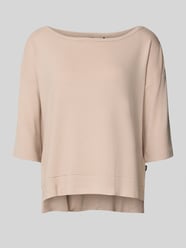 Relaxed Fit Sweatshirt mit Seitenschlitzen von BOSS Beige - 45