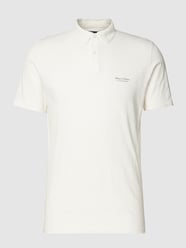 Poloshirt mit Label-Print von Marc O'Polo Beige - 2