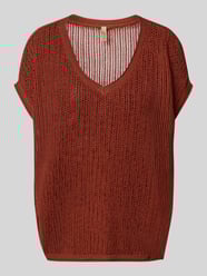 T-Shirt mit Lochmuster Modell 'LAURETTE' von Soyaconcept - 13