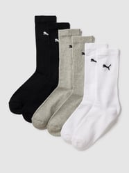 Socken mit Label-Print im 6er-Pack Modell 'UNISEX CREW SOCK' von Puma Grau - 47