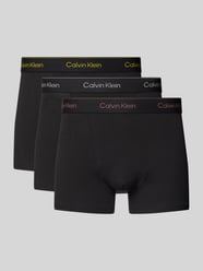 Obcisłe bokserki z elastycznym paskiem z logo w zestawie 3 szt. od Calvin Klein Underwear - 42