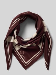 Sjaal met all-over motief model 'Aditha' van OPUS Bordeaux - 2
