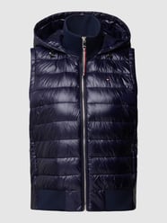 Steppweste mit Logo-Stitching Modell 'Sorona' von Tommy Hilfiger Blau - 20