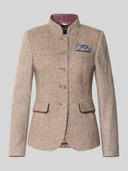 Blazer mit Viskose-Anteil und Stehkragen von White Label Beige - 43