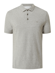 Poloshirt aus Baumwoll-Leinen-Mix Modell 'Pepe'  von Brax Grün - 45