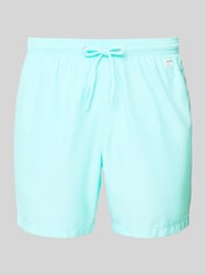 Badehose mit Logo-Print Modell 'Lighting Pantone' von MC2 Saint Barth - 11