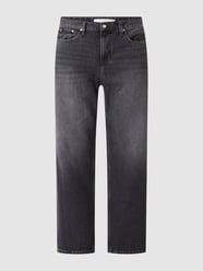 90s Straight Fit Cropped Jeans aus Baumwolle  von Calvin Klein Jeans Grau - 25