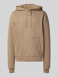 Hoodie mit Label-Stitching von KARL KANI Beige - 47
