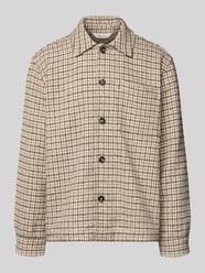 Oversized overhemdjack van wolmix, model 'REGARI' van SELECTED HOMME - 30