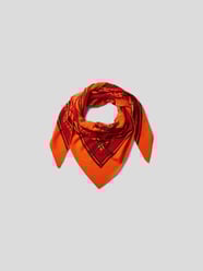 Schal mit Allover-Muster von Lala Berlin Rot - 5