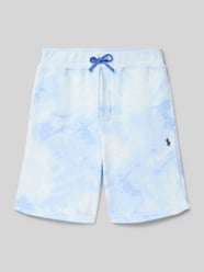 Regular Fit Sweatshorts mit Logo-Stitching von Polo Ralph Lauren Teens - 42