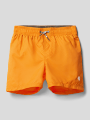 Badehose mit Label-Detail Modell 'GAYLE' von Pepe Jeans Rot - 35