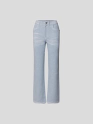 Hose im Distressed-Look von Barrie Blau - 6