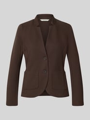 Regular Fit Kurzblazer mit Baumwoll-Anteil von Tom Tailor - 30
