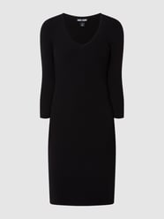 Tricotjurk met ribstructuur  van DKNY Jeans Grijs / zwart - 44