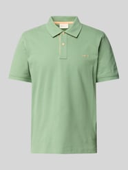 Regular Fit Poloshirt mit Label-Stitching von Gant - 41