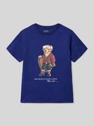 T-shirt met labelprint van Polo Ralph Lauren Teens - 10