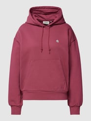 Hoodie mit Label-Stitching Modell 'CASEY' von Carhartt Work In Progress Rot - 7