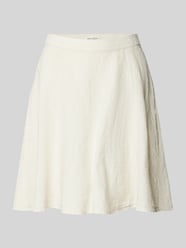 Spódnica mini o kroju relaxed fit z czystego lnu od Marc O'Polo - 24