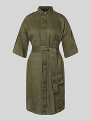 Leinenkleid aus reinen Leinen Modell 'Derby' von 0039 Italy - 9
