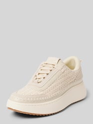 Sneaker in Strick-Optik Modell 'DOUBLELTAKE' von Steve Madden Beige - 16